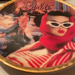 Barbie Holliday plate